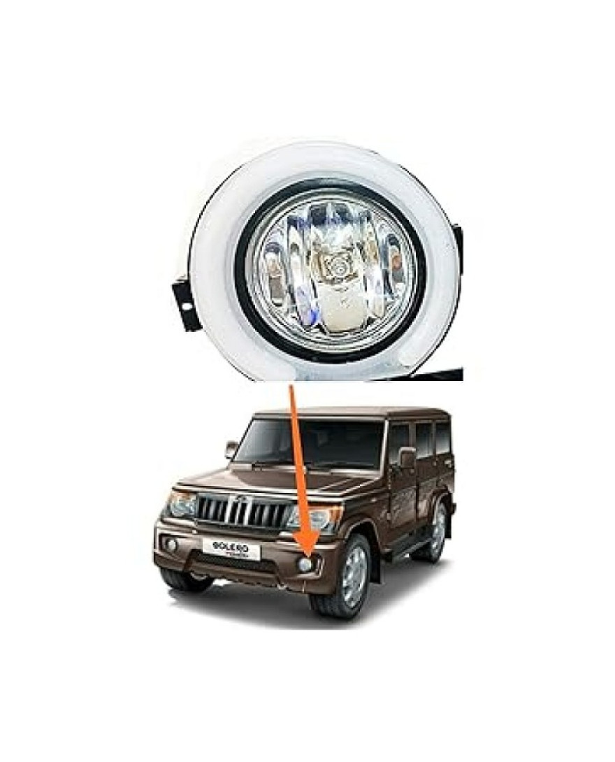 Blackcat Bolero Fog lamp with DRL (Set of 2) With Wiring Harness And Switch